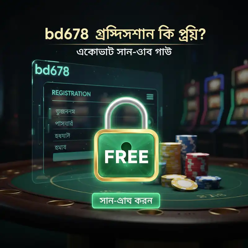 bd678 রেজিস্ট্রেশন এবং ফ্রি সাইন-আপ গাইড
